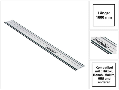 Beschaedigt Metabo FS 160 Fuehrungsschiene 1600 mm 629011000  1 - toolbrothers