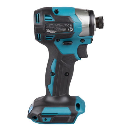 Makita DTD 173 Y1 Akku Schlagschrauber 18 V 180 Nm 1 4 Brushless 1x Akku 1 5 Ah ohne Ladegeraet 4 - toolbrothers