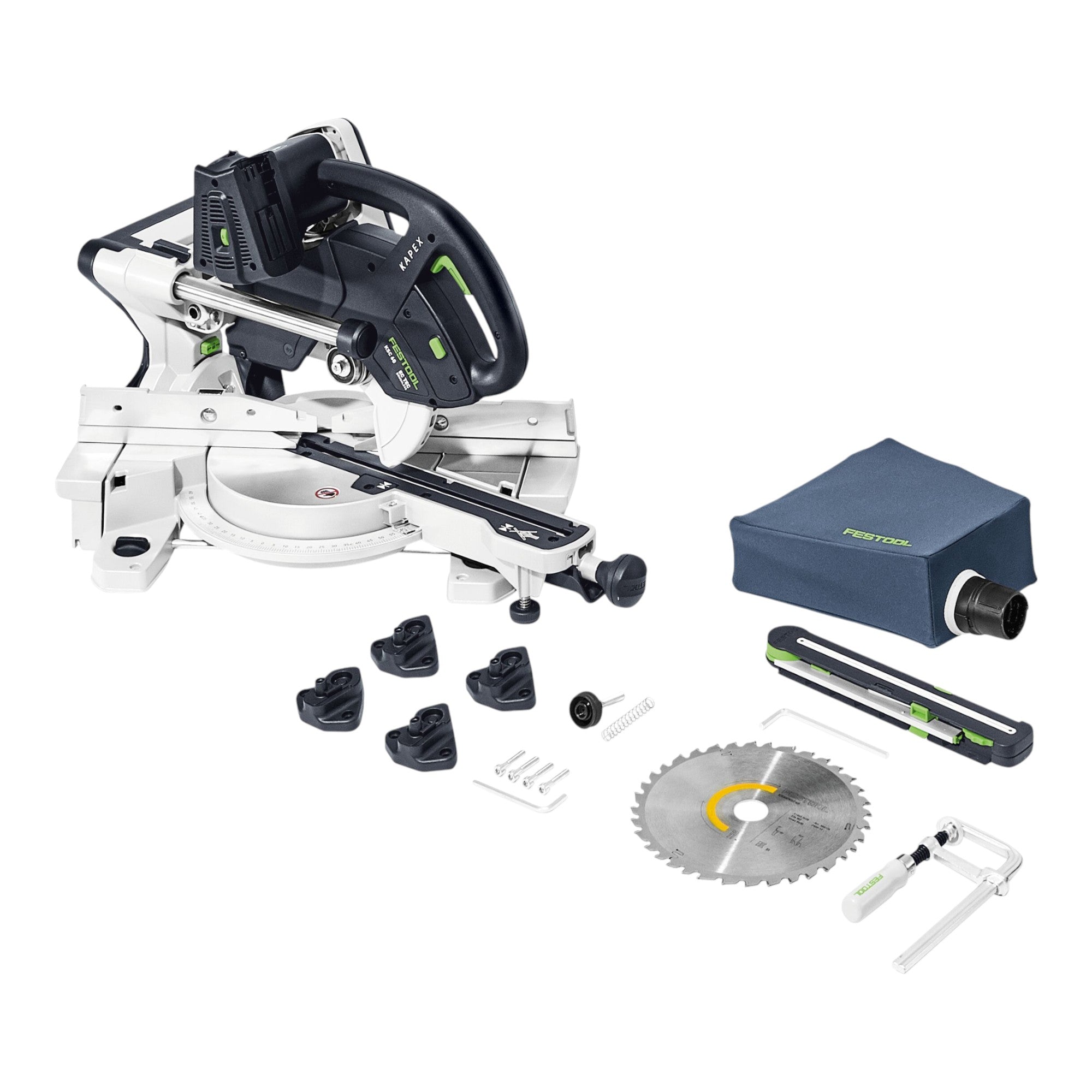 Festool KAPEX KSC 60 EB Basic Akku Kapp Zugsaege 18 V 36 V 216 mm 577775 Brushless Solo ohne Akku ohne Ladegeraet 0 - toolbrothers