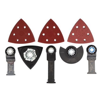 Makita TM 001 GT103 Akku Multifunktionswerkzeug 40 V max Starlock Max Brushless 1x Akku 5 0 Ah 37 tlg Zubehoerset Ladegeraet Makpac 4 - toolbrothers