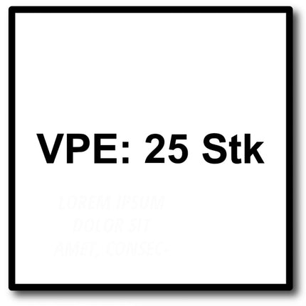 HECO MULTI-MONTI-plus SS Betonschraube 10 x 100 mm 25 Stk. SW 13 Sechskantkopf verzinkt A2K ( 48453 ) - Toolbrothers