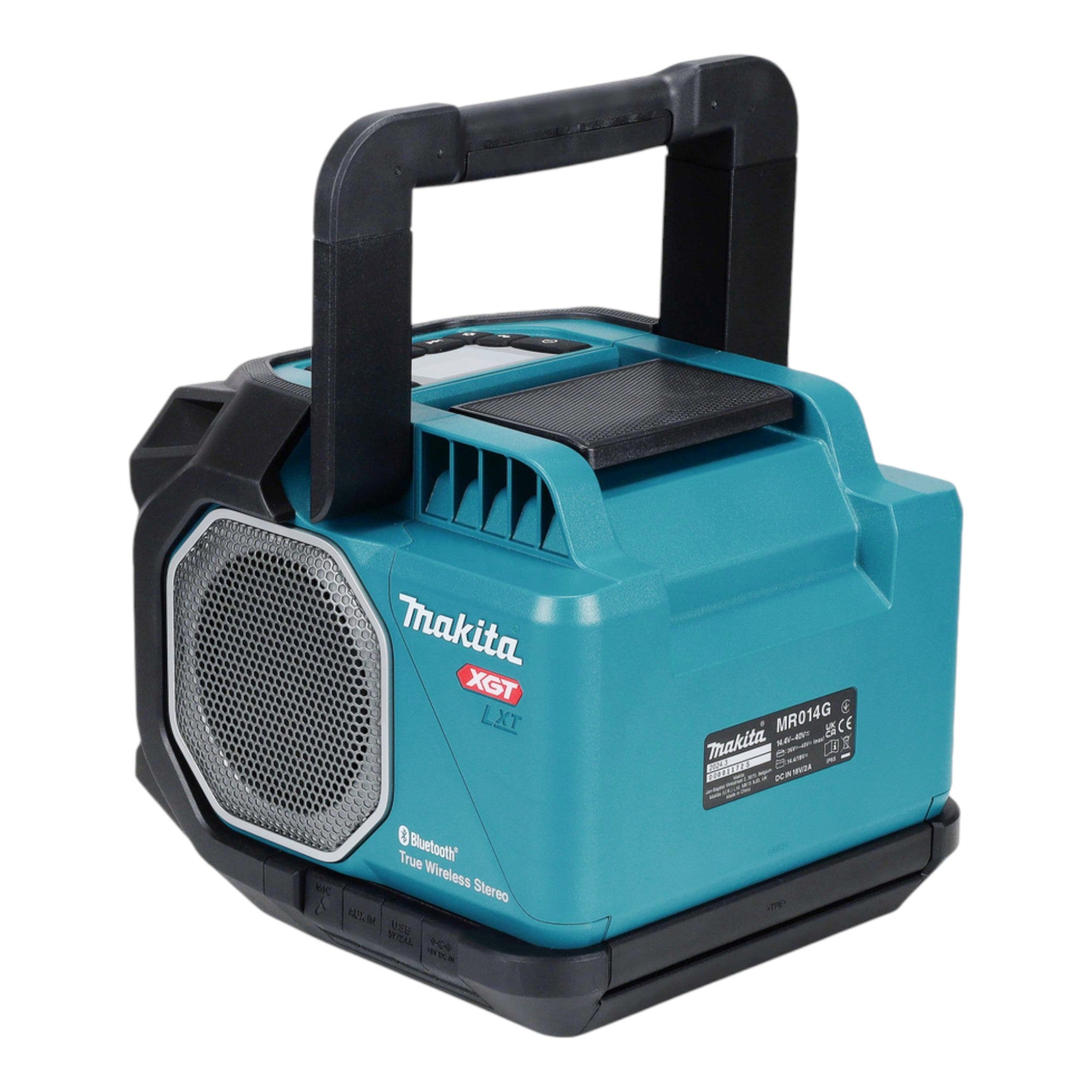 Makita MR 014 GD101 Lautsprecher 14 4 18 40 V AC DC Bluetooth Mikrofon 1x Akku 2 5 Ah Ladegeraet 3 - toolbrothers