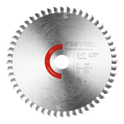Festool KSB SORT 3 W L A 160x1 8 Kreissaegeblatt Set 160 x 1 8 mm 578564 fuer TS 55 F TSC 55 K HK 55 HKC 55 3 - toolbrothers