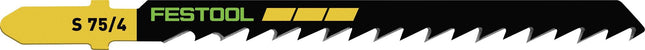Festool S 75/4/100 WOOD Basic Lame de scie sauteuse 100 Pièces. ( 204346 ) , Acier HCS