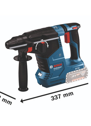 Bosch GBH 18V 24 C Professional Akku Bohrhammer 18 V 2 4 J Brushless SDS plus 1x Akku 4 0 Ah Ladegeraet 3 - toolbrothers