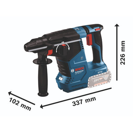 Bosch GBH 18V 24 C Professional Akku Bohrhammer 18 V 2 4 J Brushless SDS plus 1x Akku 4 0 Ah Ladegeraet 3 - toolbrothers