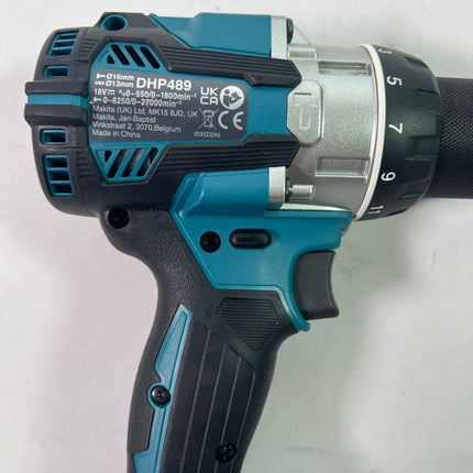 Makita DHP 489 Z Akku Schlagbohrschrauber 18 V 73 Nm Brushless Solo Neuwertig 4 - toolbrothers