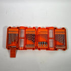 WellCut 51 teiliges Bohrer Schraubendreher Bit Set aus HSS Stahl mit Magnet Bithalter einem tragbaren Aufbewahrungskoffer WC DB51U Neuwertig 0 - toolbrothers