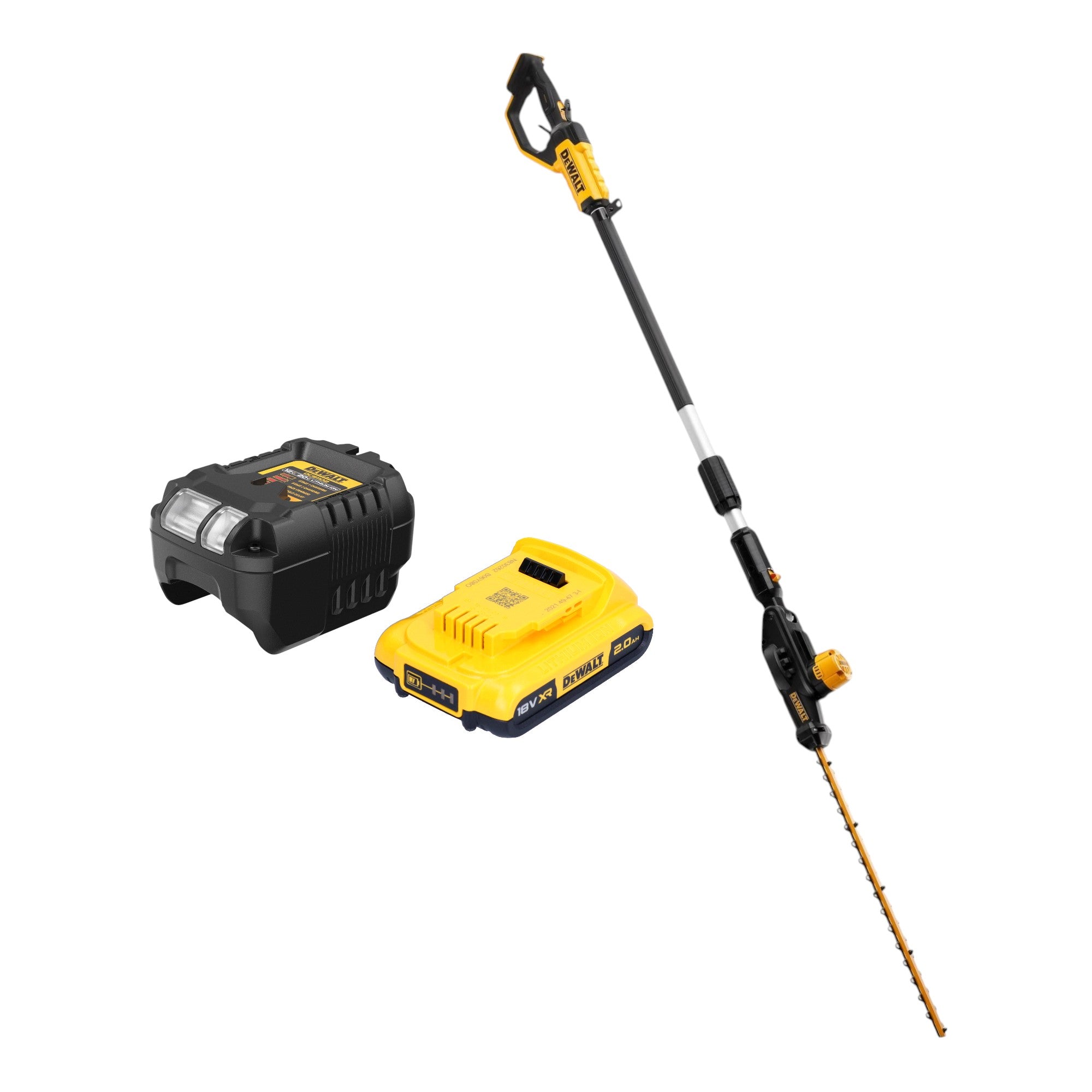 DeWalt DCMPH 566 D1 Akku Stabheckenschere 18 V 55 cm 1x Akku 2 0 Ah Ladegeraet 0 - toolbrothers