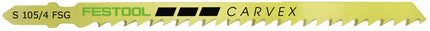 Festool S 105/4 FSG/20 WOOD Universal Lame de scie sauteuse 20 Stk. ( 204332 ) dents de sertissage rectifiées, acier HCS