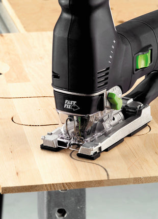 Festool S 75/4 K/20 WOOD Curves Lame de scie sauteuse 20 pièces. ( 204266 ) Lame de scie courbée, également pour rayons étroits, acier HCS