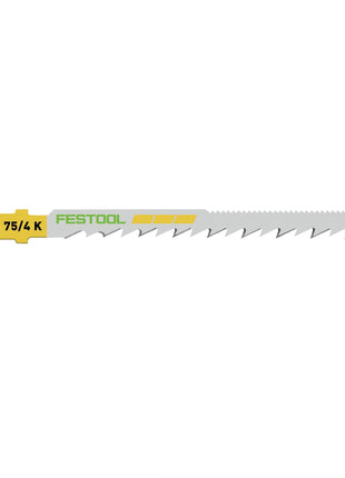 Hoja de sierra de calar Festool S 75/4 K/20 WOOD CURVES (204266) para PS 300, PSB 300, PS 400, PSC 400, PSBC 400, PSB 400, PS 420, PSB 420, PSC 420, PSBC 420