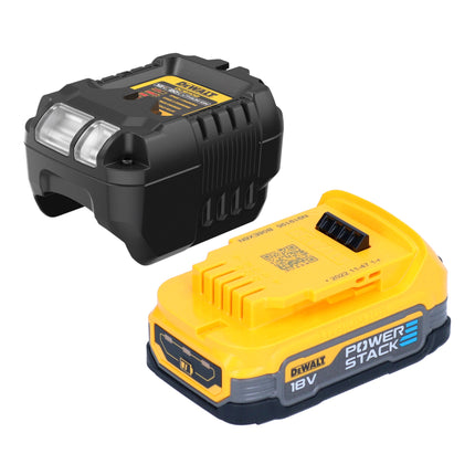 DeWalt DCV 501 LE1 Akku Stabsauger 18 V 0 7 l Staubklasse L 1x Powerstack Akku 1 7 Ah Ladegeraet 2 - toolbrothers