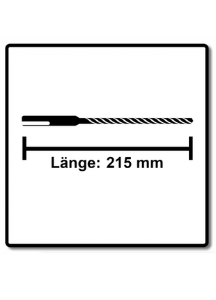 Makita NEMESIS 2 Hammer und Stahl Beton Bohrer SDS-Plus 10x215 ( B-58213 ) - Toolbrothers