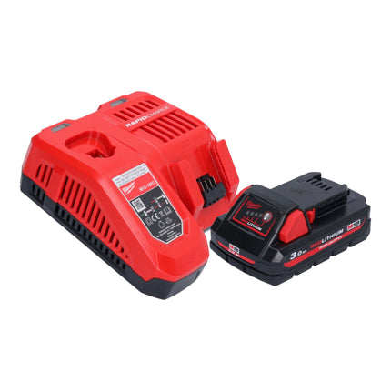 Milwaukee M18 FOPH2 LTA 301 Akku Basiseinheit 18 V Brushless Rasentrimmer Aufsatz 1x Akku 3 0 Ah Ladegeraet 2 - toolbrothers