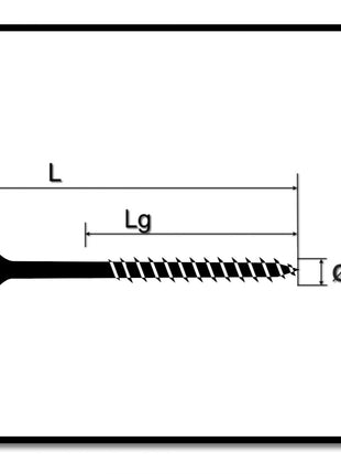 SPAX Universalschraube 5,0 x 50 mm 500 Stk. TORX T-STAR plus T20 WIROX Senkkopf Teilgewinde 4Cut-Spitze 0191010500505 - Toolbrothers