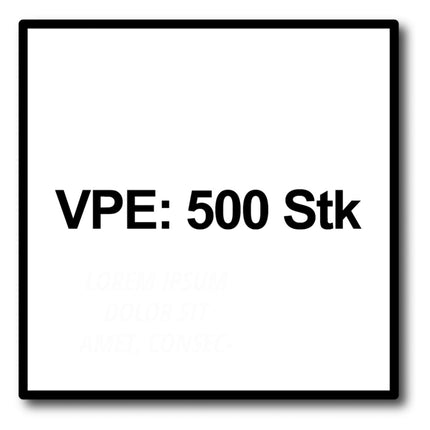 SPAX Universalschraube 5,0 x 50 mm 500 Stk. TORX T-STAR plus T20 WIROX Senkkopf Teilgewinde 4Cut-Spitze 0191010500505 - Toolbrothers