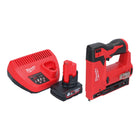 Milwaukee M12 BST 601 Akku Tacker 12 V 6 14 mm 1x Akku 6 0 Ah Ladegeraet 0 - toolbrothers