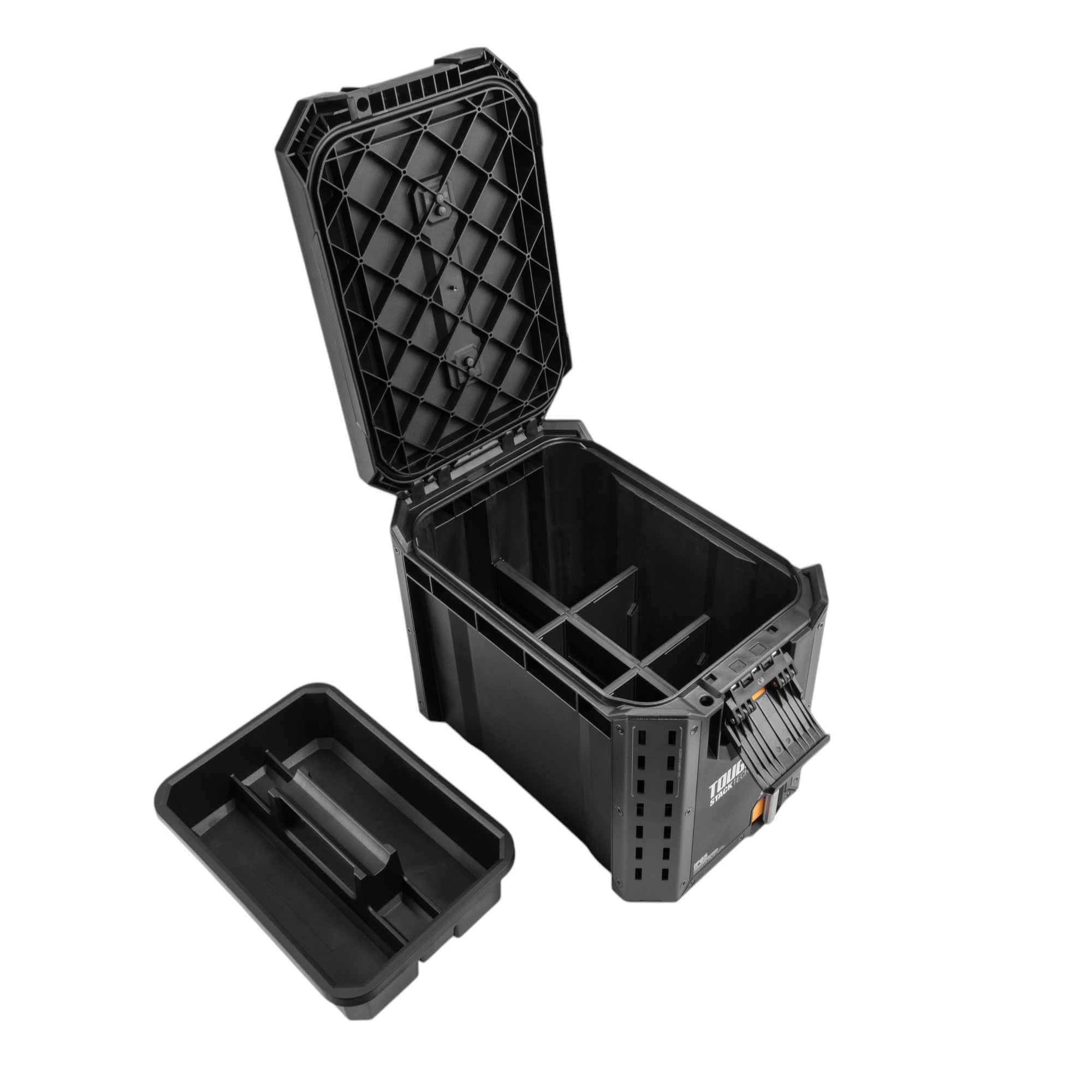 Toughbuilt STACKTECH TB B1 B 60C kompakte Werkzeugkiste Koffer Box 5x Trennwand Inlay IP65 3 - toolbrothers