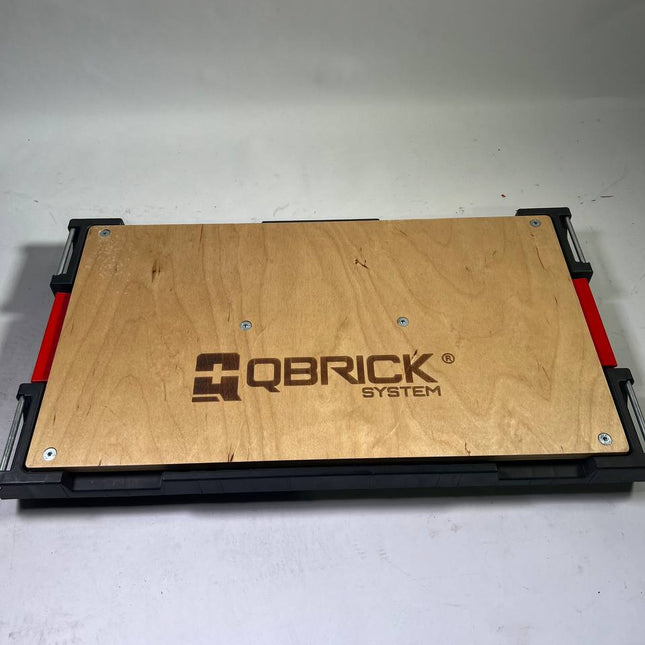Qbrick System ONE Adapter Multi Work Platform Arbeitsplatte 580 x 325 x 70 mm 30 kg Traglast Leicht Gebraucht 1 - toolbrothers