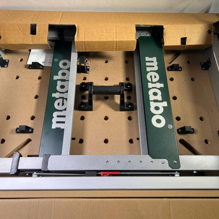 Metabo MWB 100 Multifunktionstisch 626991000 mobile Werkbank robuste MDF Tischplatte Beschaedigt 2 - toolbrothers