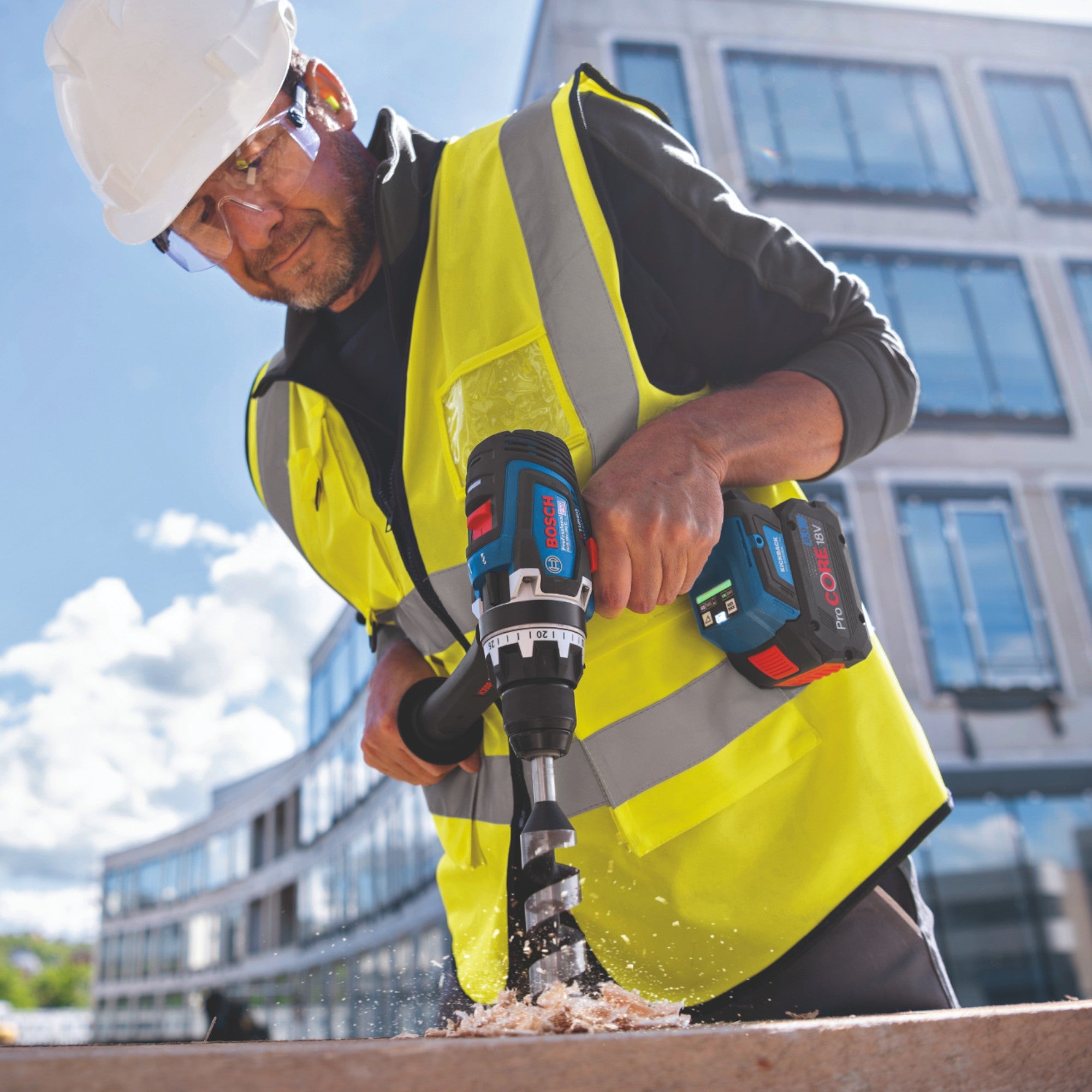 Bosch GSR 18V 150 C Professional Akku Bohrschrauber 18 V 150 Nm Brushless 2x ProCORE Akku 4 0 Ah Ladegeraet 3 - toolbrothers