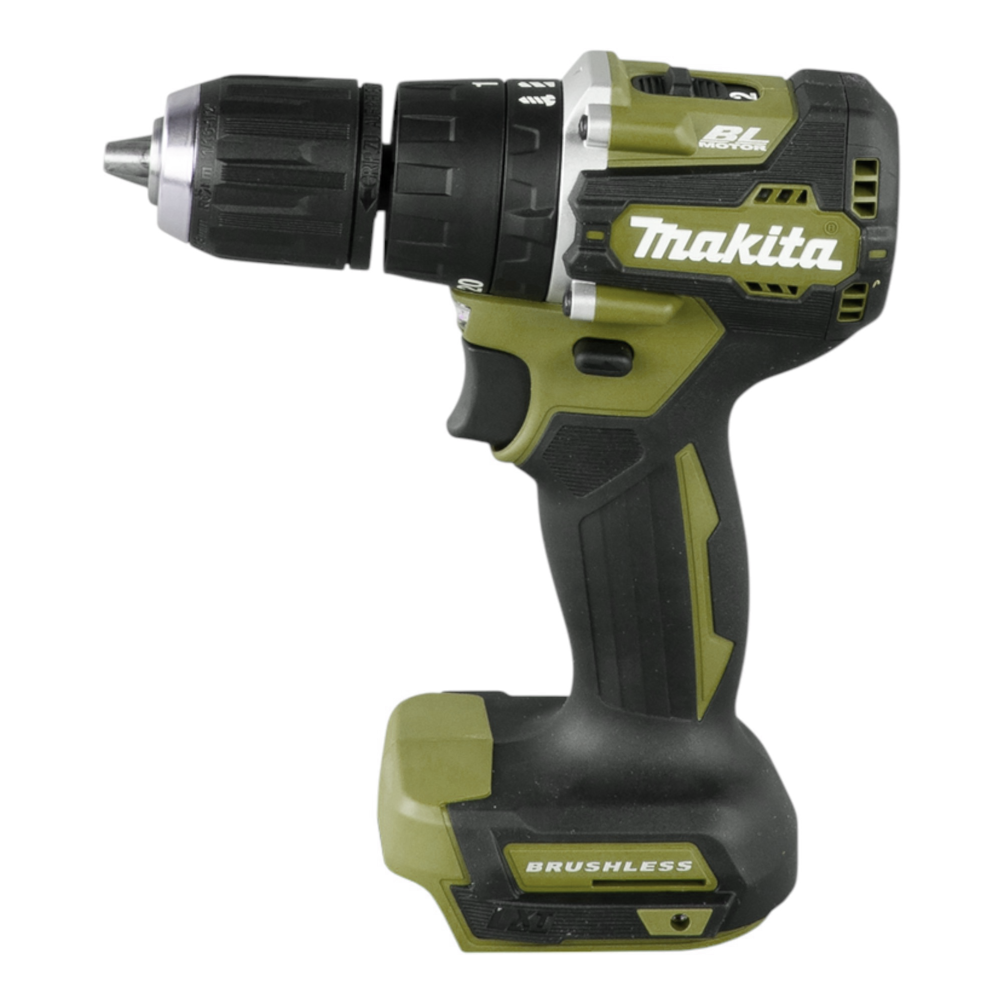 Makita DHP 487 ZO Akku Schlagbohrschrauber 18 V 40 Nm Brushless Olive Outdoor Adventure Serie 22 tlg Bit Set ohne Akku ohne Ladegeraet 1 - toolbrothers
