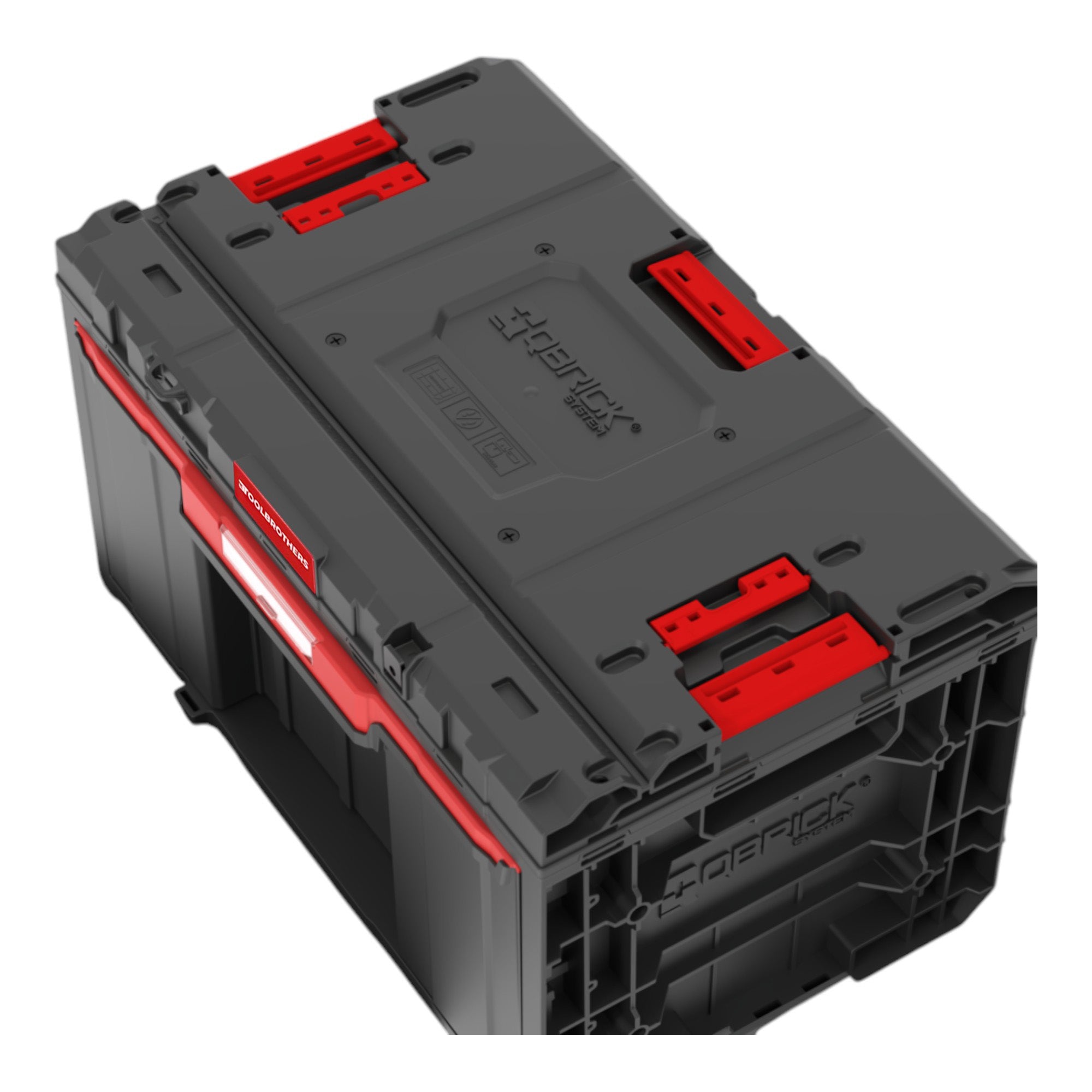 Toolbrothers RHINO XXL Drawer 1 ECO Schubladenkoffer mit einer Schublade Trennwaende IP66 3 - toolbrothers