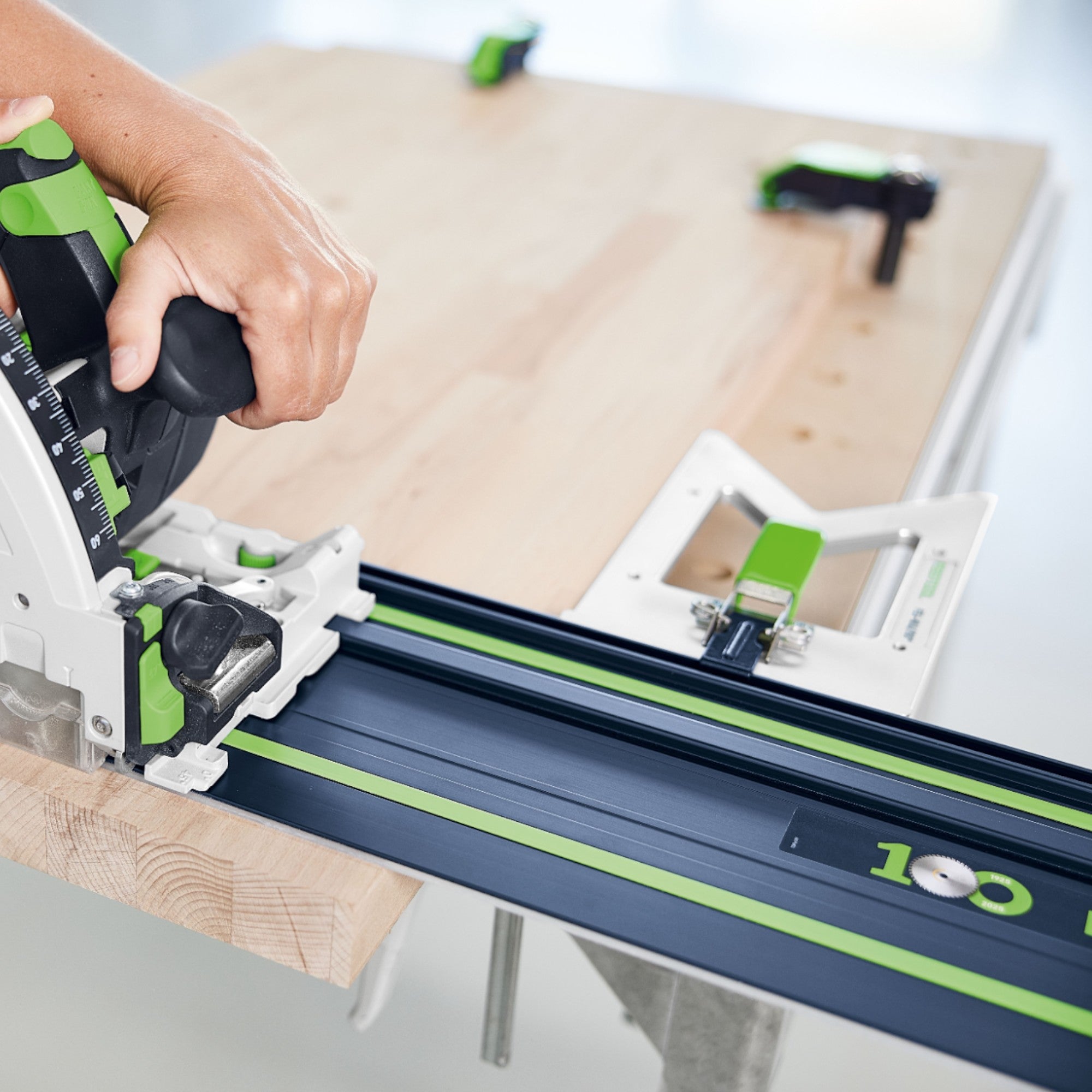 Festool FS 1400 2 BL Fuehrungsschiene 1400 mm Blau 578246 100Y Jubilaeums Edition FS BAG Tasche 466357  3 - toolbrothers