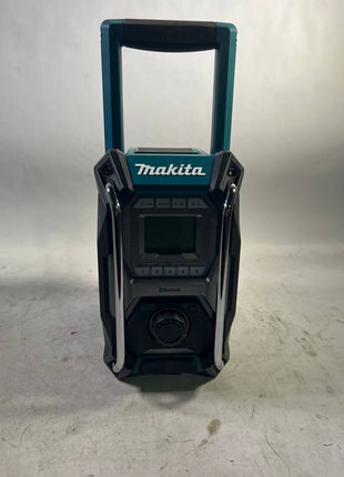 Makita MR 002 GZ Akku Radio 12 V 40 V max CXT LXT XGT FM 3 5 mm AUX USB IP65 Solo ohne Akku ohne Ladegeraet Neuwertig 2 - toolbrothers