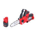 Milwaukee M12 FHS 251 Akku Astsaege 12 V 15 cm Brushless 1x Akku 2 5 Ah ohne Ladegeraet 0 - toolbrothers