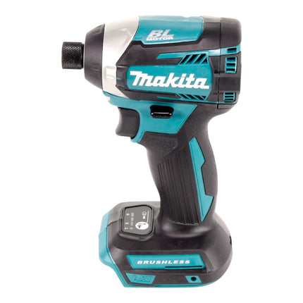 Makita DTD 154 RG Akku Schlagschrauber 18 V 175 Nm 1 4 Brushless 2x Akku 6 0 Ah Ladegeraet 1 - toolbrothers