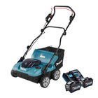 Makita UV 001 GT201 Akku Vertikutierer 40 V max XGT 38 cm 50 l Brushless 2x Akku 5 0 Ah Ladegeraet 0 - toolbrothers