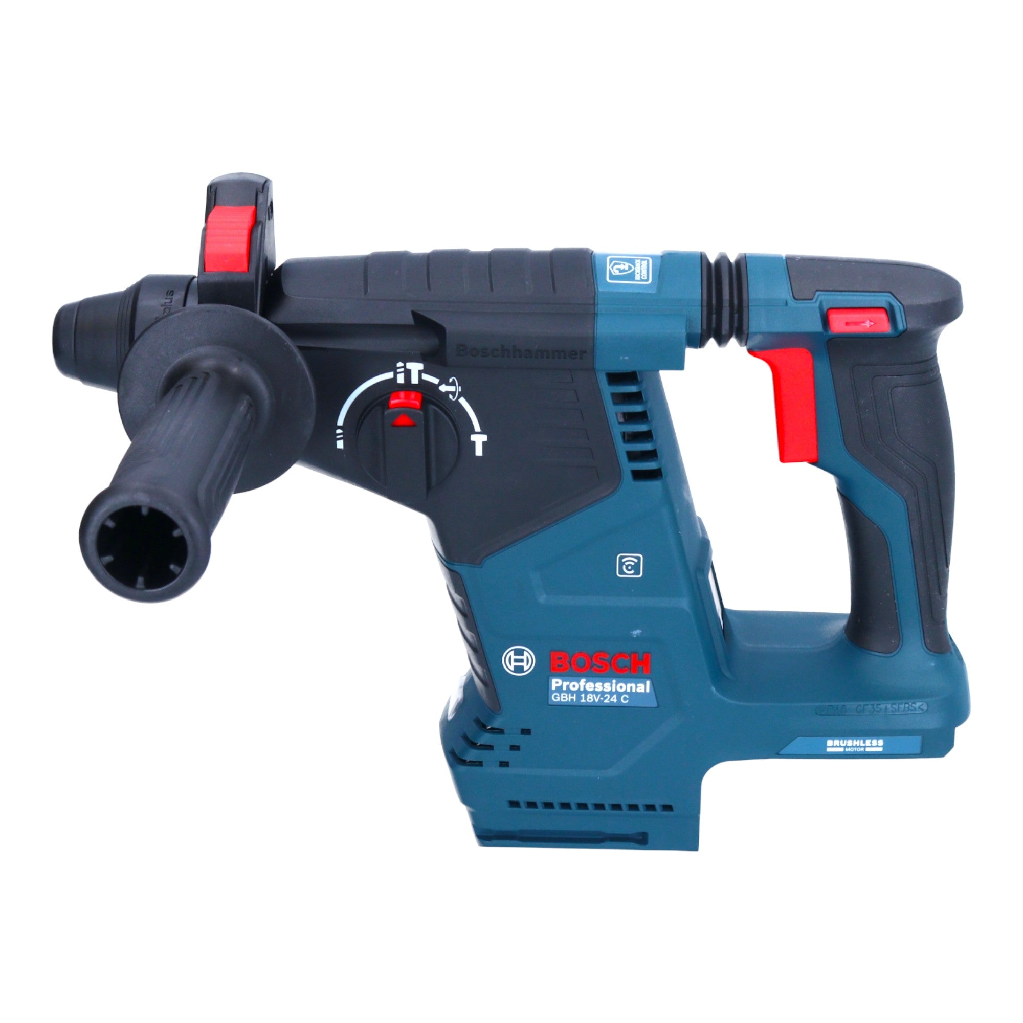 Bosch GBH 18V 24 C Professional Akku Bohrhammer 18 V 2 4 J Brushless SDS plus 4 tlg Meissel Set ohne Akku ohne Ladegeraet 1 - toolbrothers