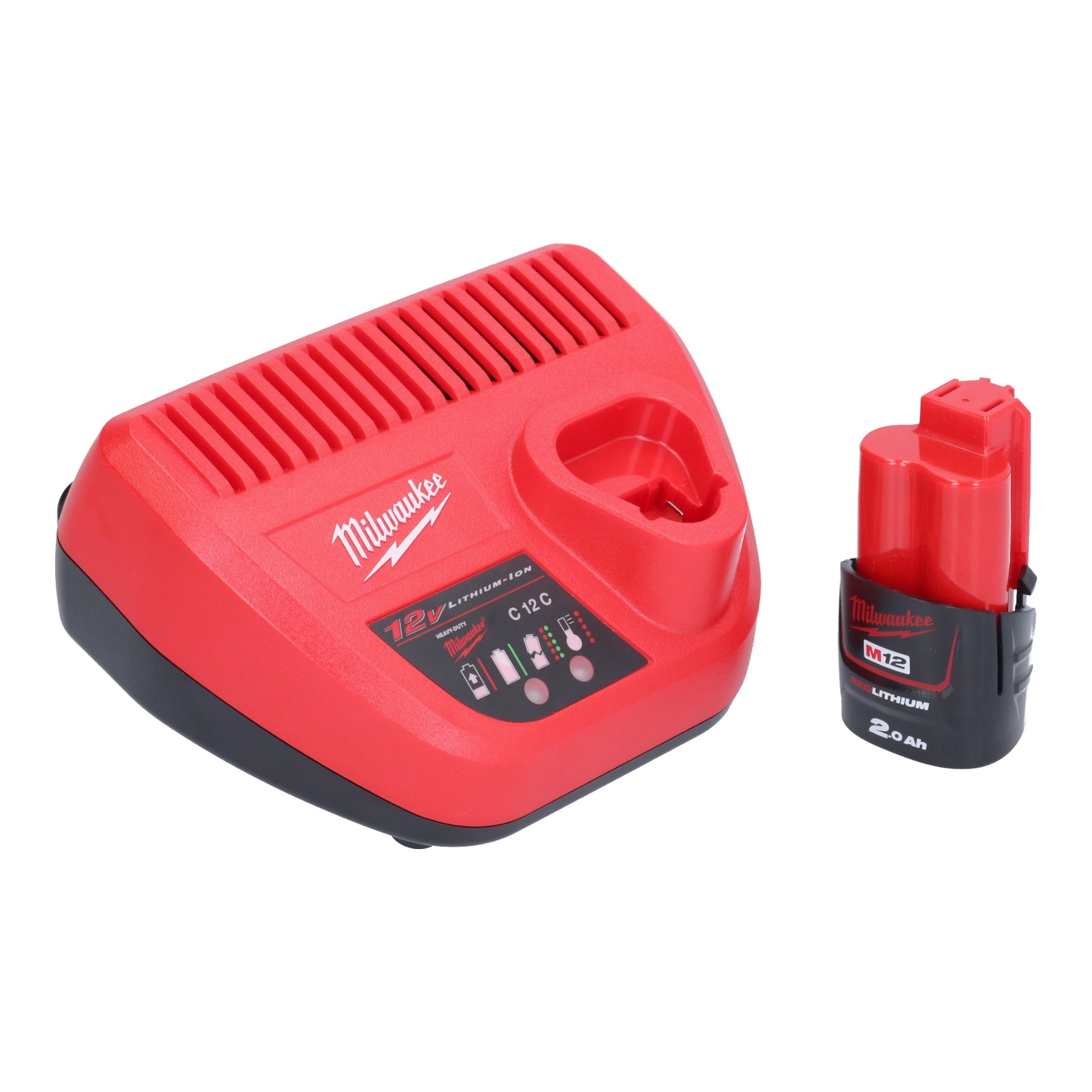 Milwaukee M12 BIW12 201 Akku Schlagschrauber 12 V 138 Nm 1 2 1x Akku 2 0 Ah Ladegeraet 3 - toolbrothers