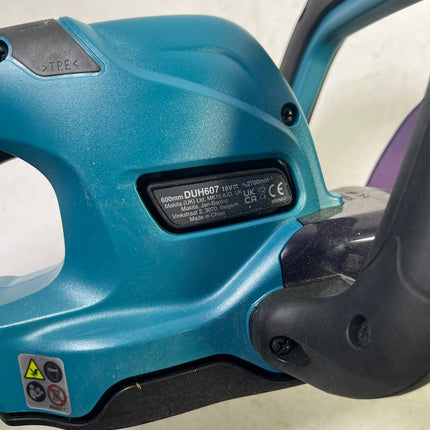 Makita DUH 607 Z Akku Heckenschere 18 V 60 cm Solo Stark Gebraucht 2 - toolbrothers