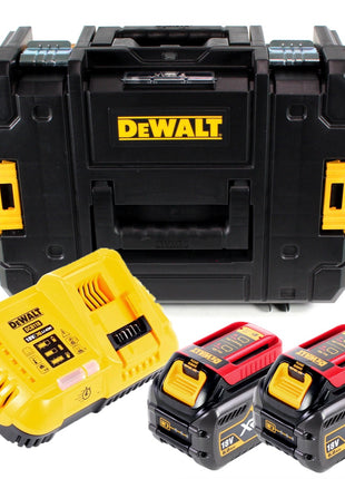 DeWalt Akku Plus Starter Set DCB118T2T mit 2x Akku 6,0 Ah + Ladegerät + T-STAK - Toolbrothers