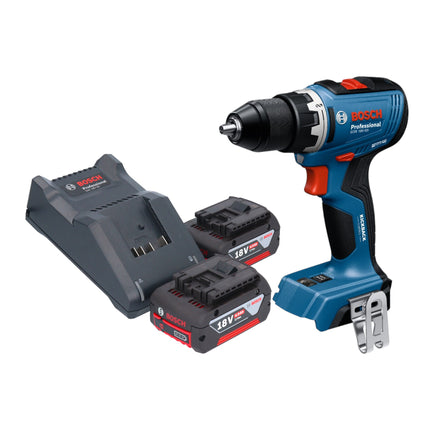 Bosch GSR 18V 65 Professional Akku Bohrschrauber 18 V 63 Nm Brushless 2x Akku 4 0 Ah Ladegeraet 0 - toolbrothers