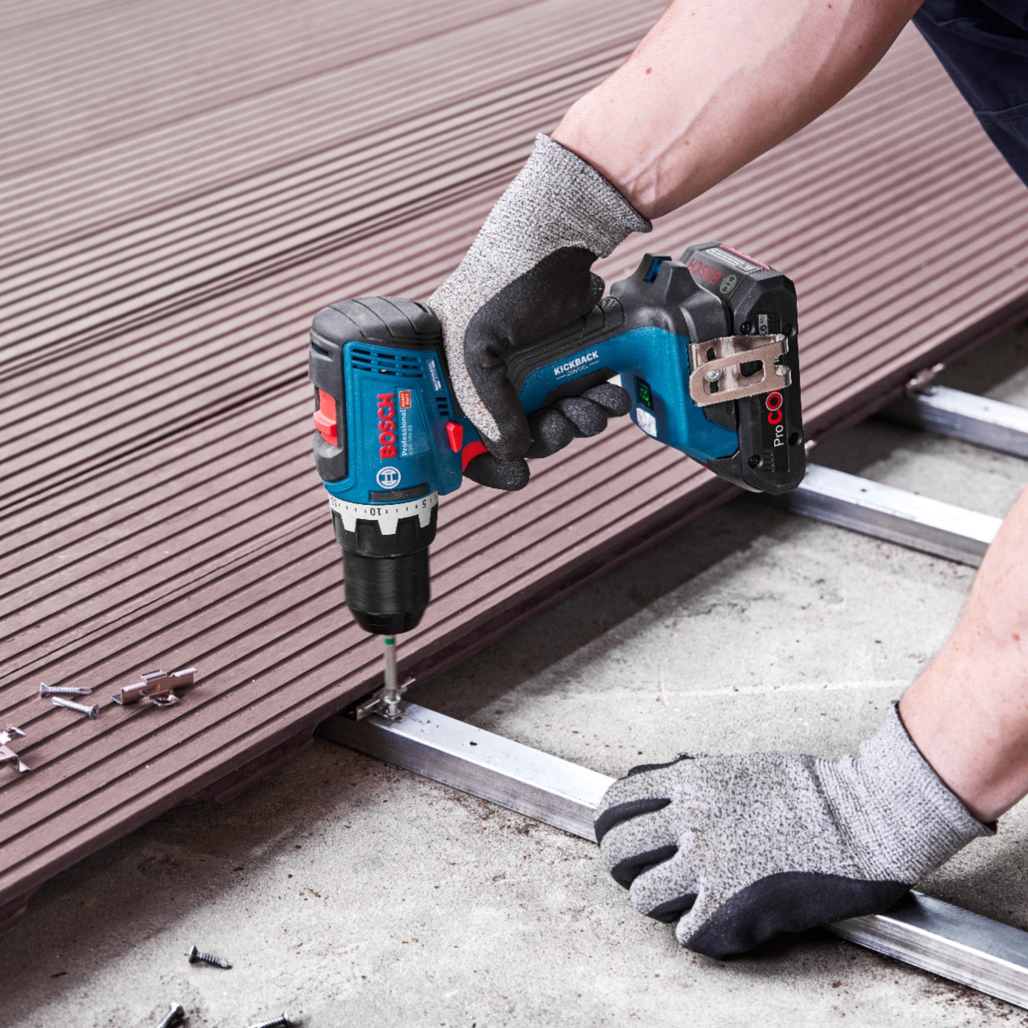 Bosch GSR 18V 65 Professional Akku Bohrschrauber 18 V 63 Nm Brushless 1x ProCORE Akku 5 5 Ah Ladegeraet 3 - toolbrothers