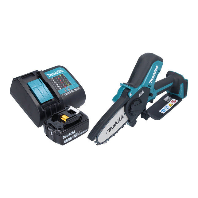 Makita DUC 101 SF01 Akku Astsaege 18 V 10 cm Brushless 1x Akku 3 0 Ah Ladegeraet 0 - toolbrothers
