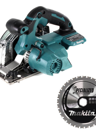 Makita DCS 553 Z Akku Metallhandkreissäge 18 V 150 mm Brushless + 2x Sägeblatt für Metall - ohne Akku, ohne Ladegerät - Toolbrothers