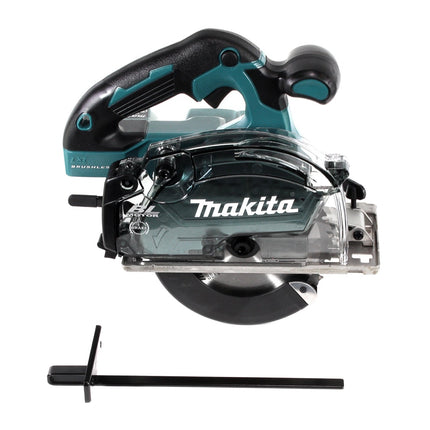 Makita DCS 553 ZJ Akku Metallhandkreissäge 18 V 150 mm Brushless + 2x Sägeblatt für Metall + Makpac - ohne Akku, ohne Ladegerät - Toolbrothers