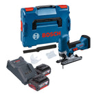 Bosch GST 18V 125 S Professional Akku Stichsaege 18 V 125 mm Brushless 2x Akku 4 0 Ah Ladegeraet L Boxx 0 - toolbrothers