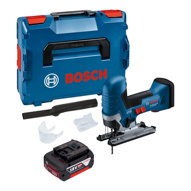 Bosch GST 18V 125 S Professional Akku Stichsaege 18 V 125 mm Brushless 1x Akku 5 0 Ah L Boxx ohne Ladegeraet 0 - toolbrothers