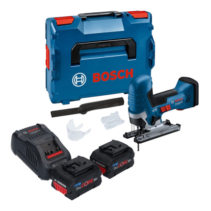 Bosch GST 18V 125 S Professional Akku Stichsaege 18 V 125 mm Brushless 2x ProCORE Akku 8 0 Ah Ladegeraet L Boxx 0 - toolbrothers