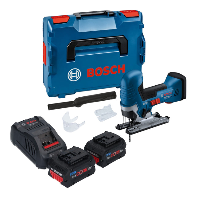 Bosch GST 18V 125 S Professional Akku Stichsaege 18 V 125 mm Brushless 2x ProCORE Akku 8 0 Ah Ladegeraet L Boxx 0 - toolbrothers