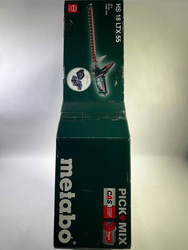 Metabo HS 18 LTX 55 Akku Heckenschere 18 V 53 cm Solo 601718850 Leicht Gebraucht 1 - toolbrothers