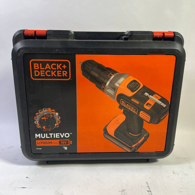 Black Decker MT 218 K Multievo Starter Set Leicht Gebraucht 1 - toolbrothers