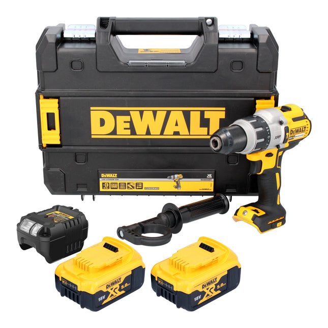 DeWalt DCD 996 P2T Akku Schlagbohrschrauber 18 V 95 Nm Brushless 2x Akku 5 0 Ah Ladegeraet TSTAK 0 - toolbrothers