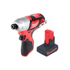 Milwaukee M12 BID 501 Akku Schlagschrauber 12 V 112 Nm 1 4 1x Akku 5 0 Ah ohne Ladegeraet 0 - toolbrothers